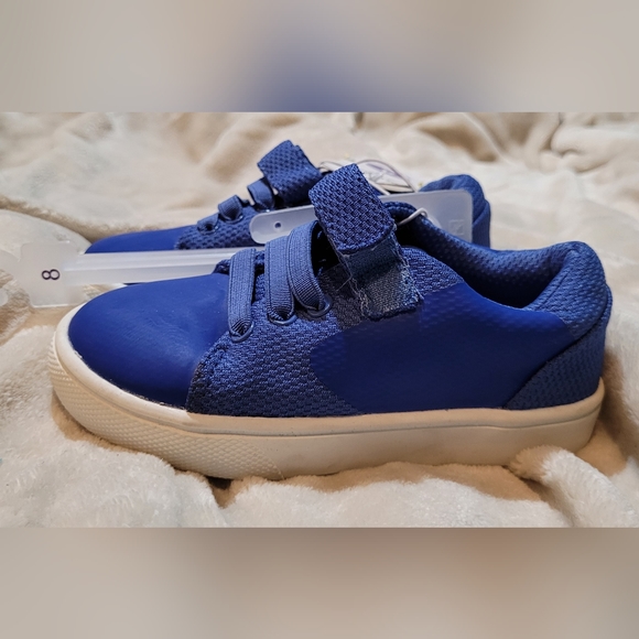 Cat & Jack Shoes Nwt Cat Jack Toddler Boy Size 8 Blue Sneakers